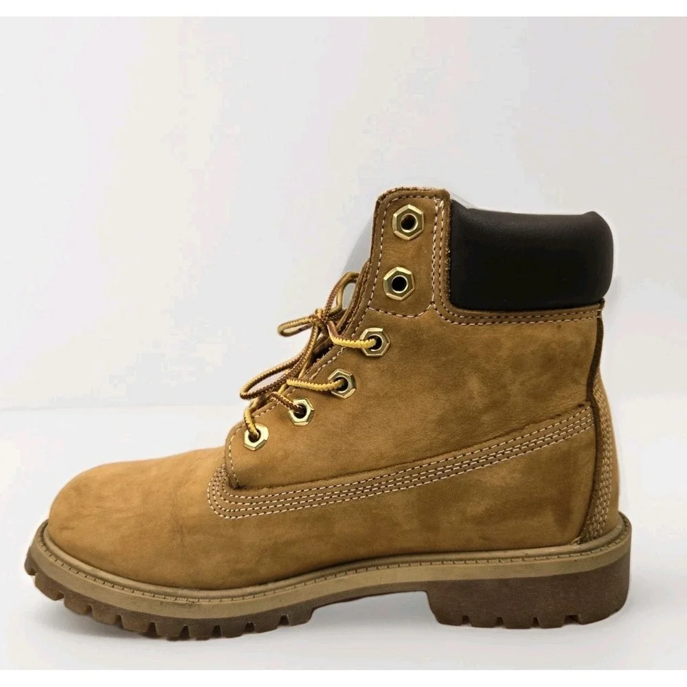 Timberland 6 Inch Waterproof Boot Wheat Nubuck Premium Size‎ 5.5